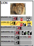 Lion Card Image Lion Card Image
